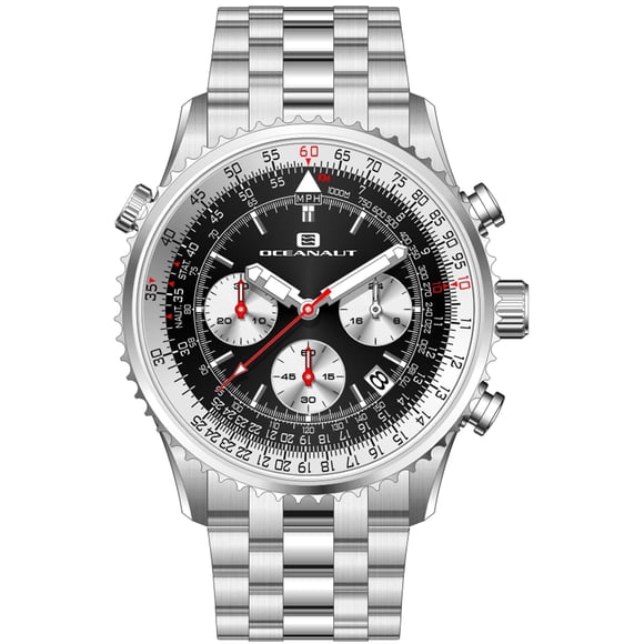 Reloj Oceanaut OC0120 Acero Inoxidable Esfera Negra