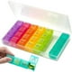 thumbnail image 1 of Pastillero Pastillero Organizador, Pastillero Semanal 28 Compartimentos, Diario 4 Compartimentos, Pastillero Medicación Portátil, Organizador Medicación, Pastilleros De Viaje, 1 of 5