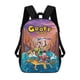 thumbnail image 1 of Goofy-theme Backpack, Campus style schoolbag Bookbag with Adjustable Shoulder Straps And Large Zip Compartment, Unisex Travel Bags., 1 of 6