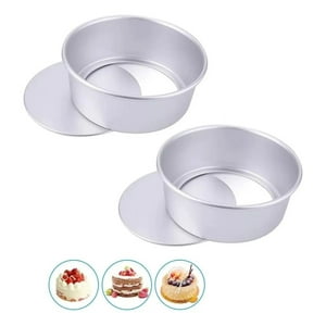 Genérica - 2Pcs Moldes De Aluminio Para Tortas - Φ 20Cm