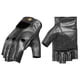 thumbnail image 2 of Guantes Sin Dedos Cuero Natural, Negro. Moto, Bicicleta, Auto. Horma Normal, no Chica. RESPEKT, 2 of 3