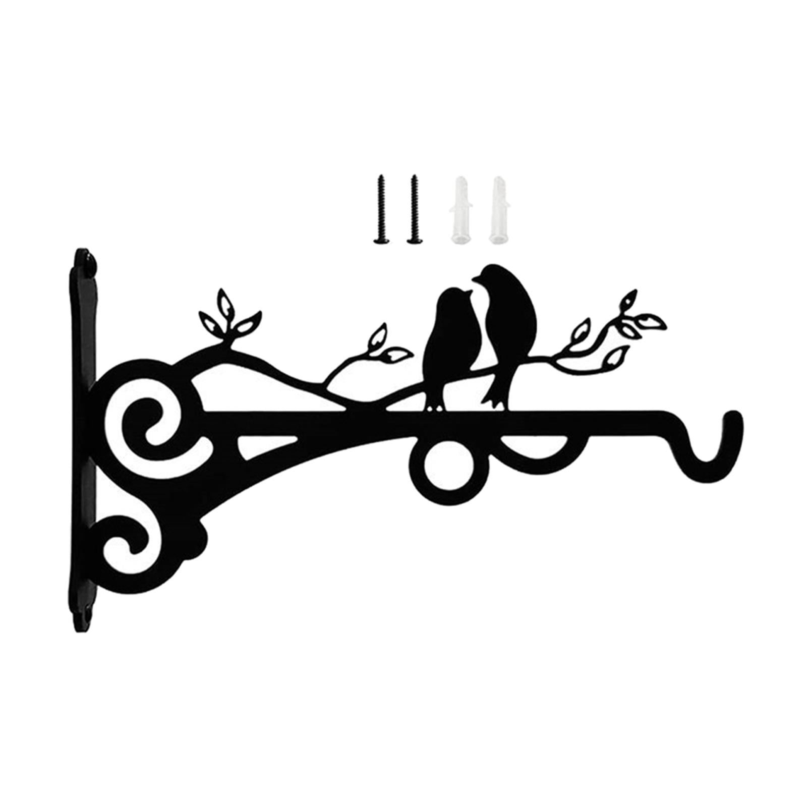 Ioensy - Ganchos Para Macetas Al Aire Libre Montaje En Pared Decorativo Para Linternas Al Aire Libre