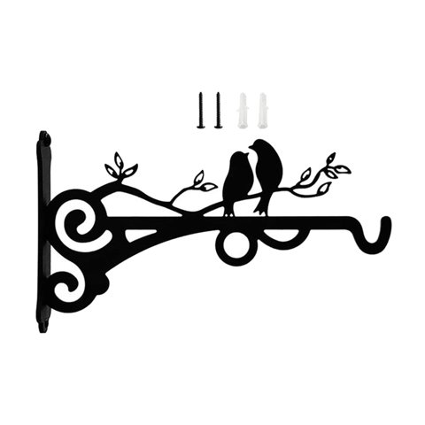 Ioensy - Ganchos Para Macetas Al Aire Libre Montaje En Pared Decorativo Para Linternas Al Aire Libre