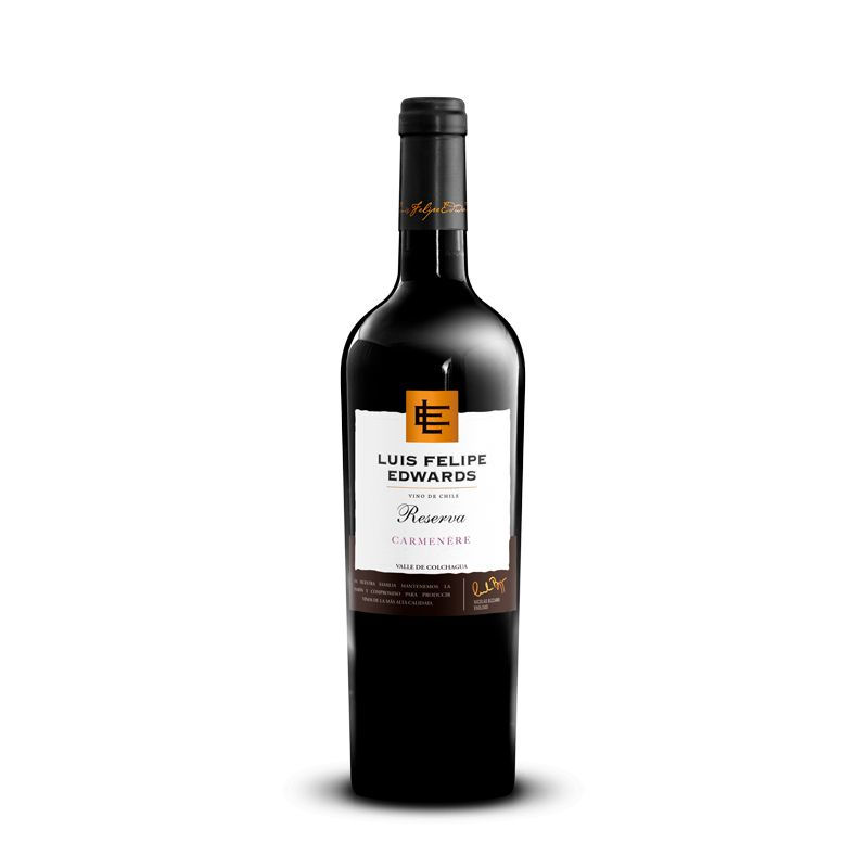 Vino Tinto Reserva Carmenere Botella 750 ml Luis Felipe Edwards