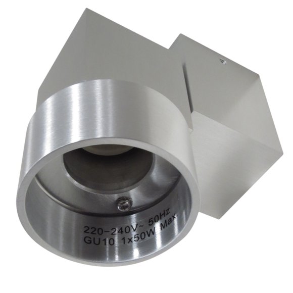 Foco Sobrepuesto Ox1A Aluminio