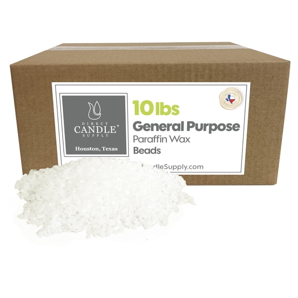Perlas de cera de parafina Direct Candle Supply 4.5 kg para fabricación de velas