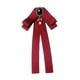 thumbnail image 2 of Cinta Pajarita Broche Corbata Cócteles Fiesta Graduación Bowknot Broche Pin Rojo, 2 of 5