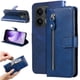 thumbnail image 5 of Funda con Cremallera para OPPO Reno 14 Pro 5G, Carcasa Cartera de Cuero PU con Soporte y Tarjetero, 5 of 5