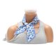thumbnail image 3 of Unique Bargains 1 Pc Diadema Flor de Ciruelo Cinta Larga para Mujeres Azul, 3 of 6