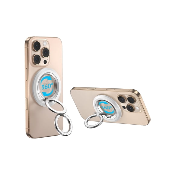 Soporte de anillo de teléfono Grip SYNCWIRE para iPhone MagSafe, color blanco