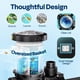 thumbnail image 4 of Bomba para piscina VIVOHOME 2.0HP 115V/230V, autocebante, 6800GPH, 4 of 8