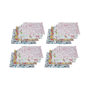 Genérico - Pack 20 Paños De Cocina Microfibra 37X50| Ultra Absorbentes Y Sin Pelusa