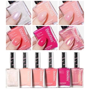 Beetles Gel Polish - Set De Esmaltes De Uñas Beetles Heartbeat, 6 Colores, 15 Ml, Para Mujer