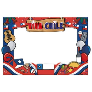 Marco Selfie Fiestas Patrias 79X58 Cm Big Party