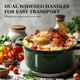 thumbnail image 3 of Libro de cocina Dutch Oven Overmont de hierro fundido esmaltado de 5 litros con tapa, 3 of 8