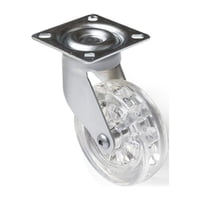 Rueda Acrílico 75 Mm 50 Kg Hbt