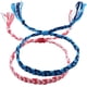thumbnail image 1 of 2 pulseras de la amistad con forma de corazón, ajustables, para parejas, a juego, para amigos, regalos de larga distancia para novios, novias, almas gemelas y aniversarios., 1 of 7