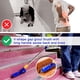 thumbnail image 2 of Juego de cepillos de limpieza ITTAR Grout & Scrub con mango largo (2 unidades), 2 of 8