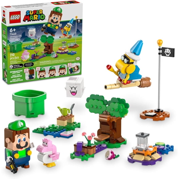 LEGO Super Mario Set Luigi Interactivo 71440 Nintendo