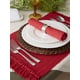 thumbnail image 5 of Juego de comedor DII Variegated Tabletop Collection, 8 piezas, rojo, 5 of 7