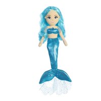 Peluche Aurora World Sea Sparkles Crystal Aquamarine