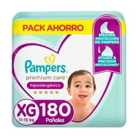 Pañales Premium Care Talla Xg 180 Un Pampers