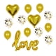 thumbnail image 4 of Carta De Amor Globo De Papel De Aluminio Globos Inflables Decoración De Regalo De San Valentín ORO, 4 of 5