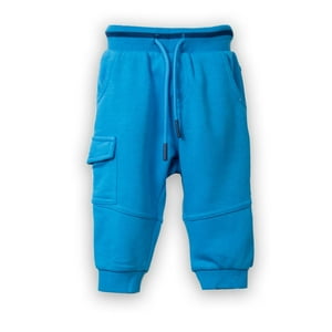 Pantalón Buzo Bebe Niño Azulino Pillin