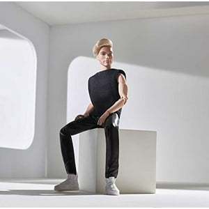 Barbie Signature Look Ken Doll (Rubia Con Cabello Facial) Muñeca De Moda Completamente Pos Barbie Barbie