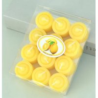Joga - Set 12 Velas Amarillas Aromaticas