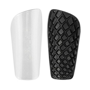 Frc - Canilleras De Futbol Talla Adulto Con Diseño Texturizado Blanco