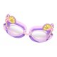 thumbnail image 3 of Gafas de natación para ni?os Gafas de silicona ajustables antiniebla Cisne morado, 3 of 5
