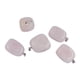 thumbnail image 1 of 5 Uds Dijes De Piedras Preciosas Colgantes Fabricación De Joyas Cuarzo Rosa, 1 of 3