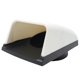 thumbnail image 2 of velero de plástico para yate marino para 3 pulgadas - negro blanco, 2 of 5