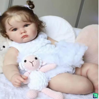 Genérico - Muñeca Reborn Realista Cuerpo De Algodón 50Cm