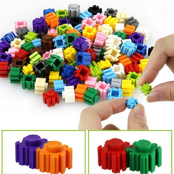 Figuras Lego Modelos Para Armar Legos Ladrillos X 25 Piezas (Gigantes)
