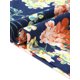 thumbnail image 5 of Vestido Midi de Verano con Cuello Redondo y Mangas Cortas con Pliegues Florales para Mujer de Talla Grande GRACE & GRANDEUR 3X Azul Oscuro, 5 of 6