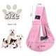 thumbnail image 3 of Portabicicletas para mascotas Cuby, reversible, para perros y gatos, color rosa, 3 of 7
