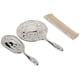 thumbnail image 3 of Set de tocador Kingsley Silver Chrome con peine y espejo, 3 unidades, 3 of 3