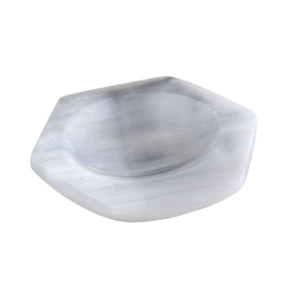 Cuenco De Selenita Para Meditación, Novedad Para Hombres Y Mujeres, Centro De Mesa De 12 Cm