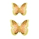 thumbnail image 5 of Decoración De Pared De Mariposa 3D, 2 Uds., Para Jardinería, Arte, Dormitorio De Ni?as, Navidad, Dorado, 5 of 5