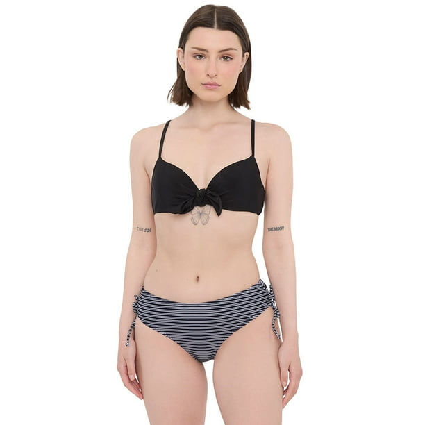 Bottom Mujer Recogido Lineas Corona