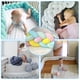 thumbnail image 2 of Almohada de cama trenzada de cuatro hebras con nudo largo tejido, bola kont, tira anticolisión para niños, 2 of 5