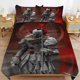 thumbnail image 1 of Pennywise Bedding Set Duvet Cover Comfortable and Lightweight Cartoon Bedding 3 Piece Bed Set, 1 of 5