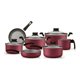 thumbnail image 1 of Bateria Cocina Ollas 11 Piezas Panelux Antiadherente Cereza, 1 of 3