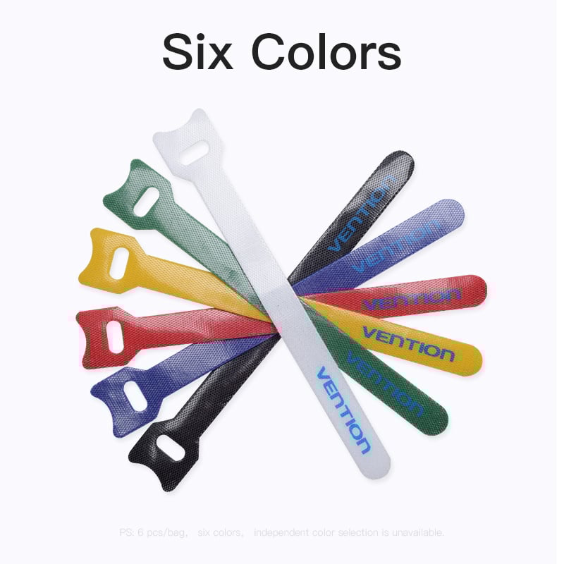 Pack De 6 Amarra Cables - Vention