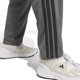 thumbnail image 4 of Pantalones deportivos adidas de tricot con dobladillo abierto de 3 rayas para hombre, color gris, 4 of 6