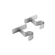 thumbnail image 2 of Pack 2 Unidades Soporte Simple Muro De Metal Satín 19 Mm, 2 of 3