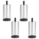 thumbnail image 1 of 4 Piezas De Aleación De Aluminio Patas De Muebles Sofá Sofá Mesa Armario TV Soporte Patas Plata 12 Cm, 1 of 5