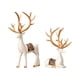 thumbnail image 2 of Colecciones De Figuras De Renos Adorno Creativo Para La Decoración Del Hogar Escritorio Blanco, 2 of 3